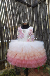 Butterfly fleur short dress