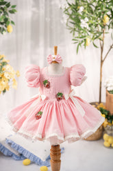 Berry First Birthday Dress
