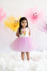 Lavender ice cream dress