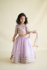 Mogra lehenga set