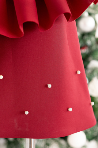 Red anaida dress