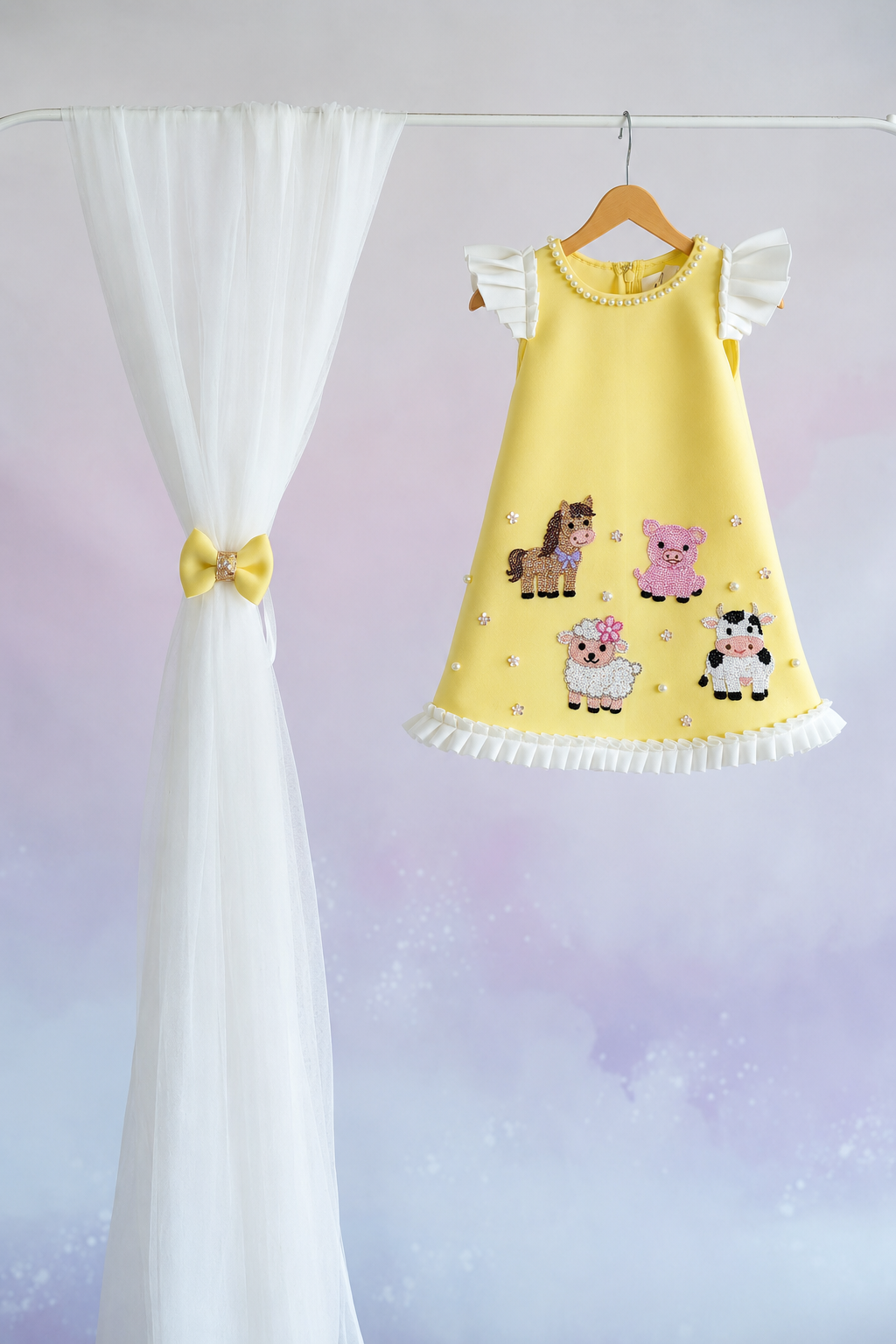 Farm Animals A-Line dress