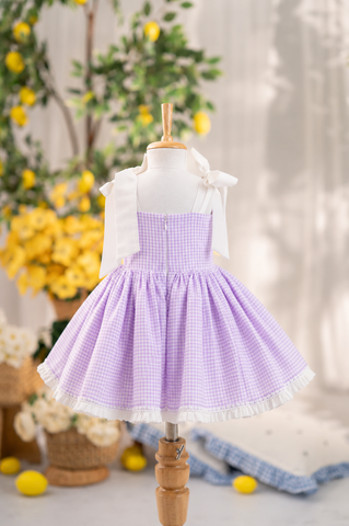 Unicorn Gingham dress
