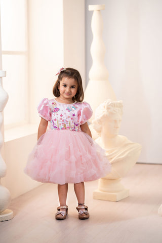 Fairy Garden Dress With Butterfly wings
