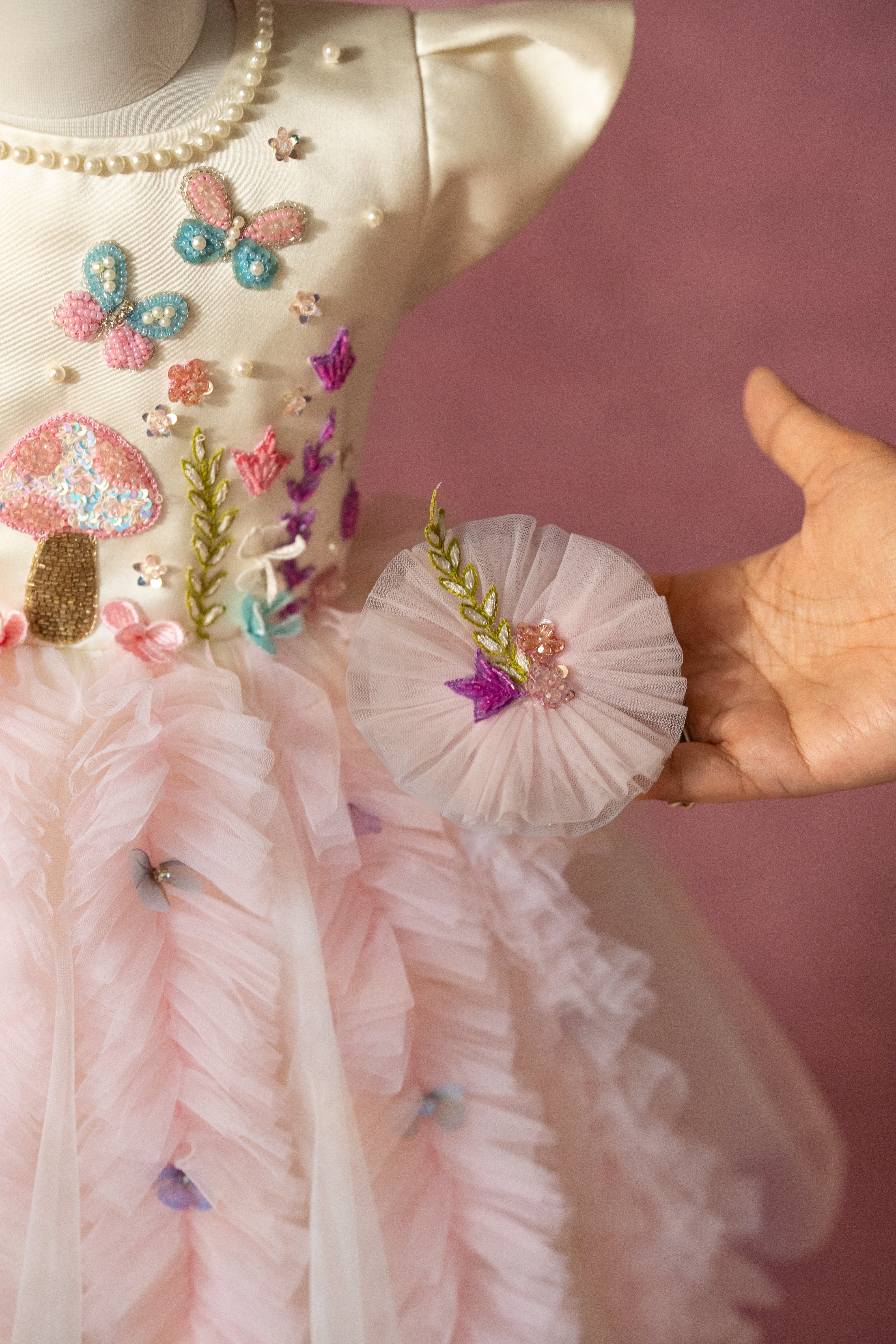 Fairy and butterflies dress