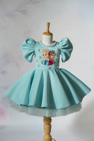 Frozen Scuba dress