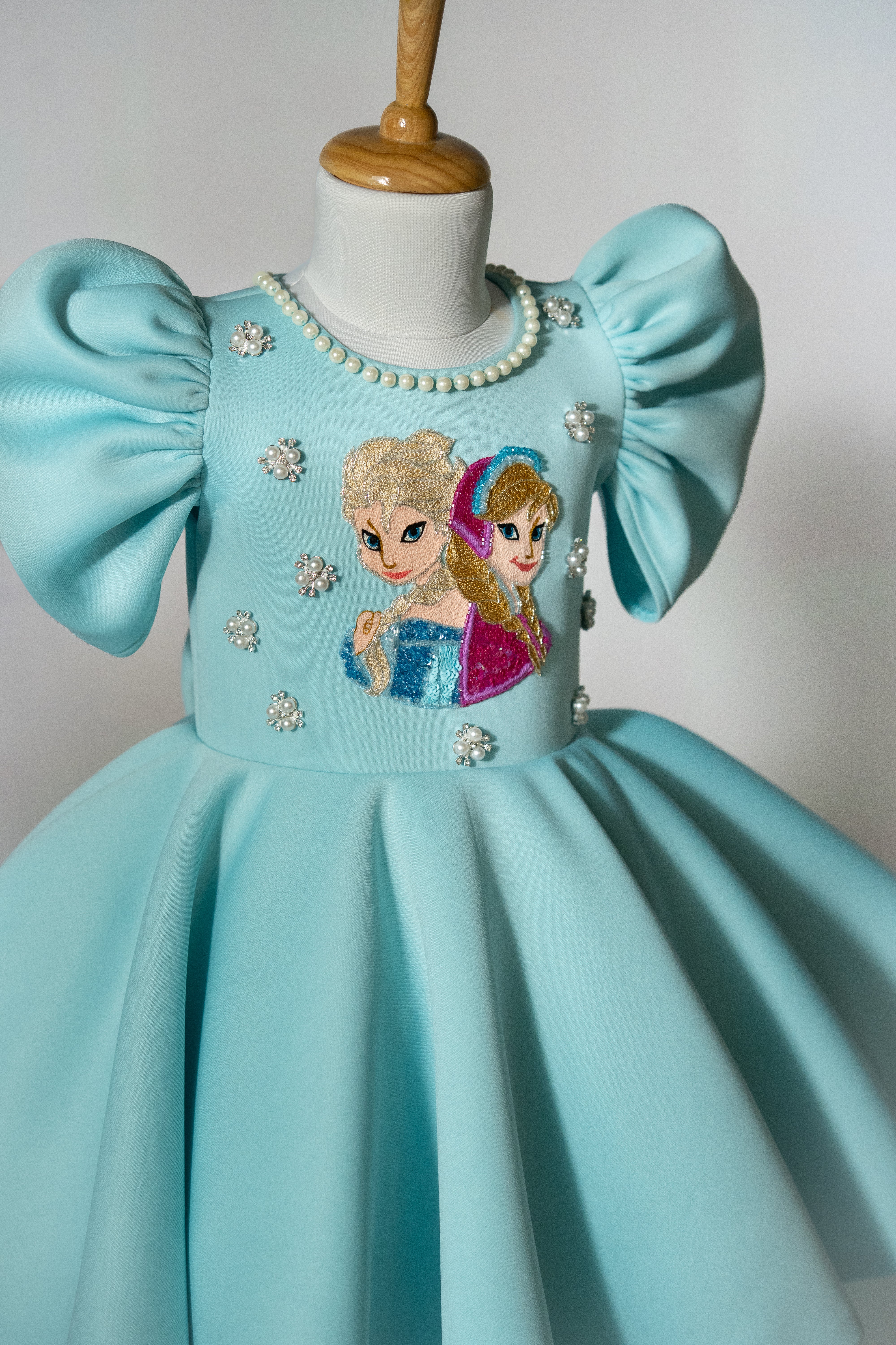 Frozen Scuba dress