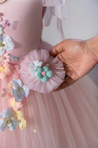 Blooming Blossom Dress In Pink