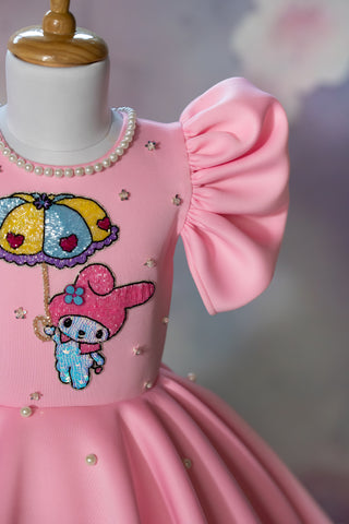 Melody theme Scuba Dress