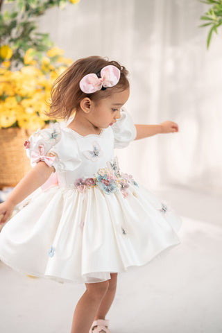 Flora Butterfly Dress  With Butterfly Wings