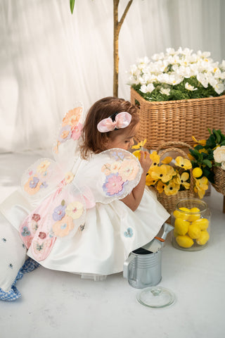 Flora Butterfly Dress  With Butterfly Wings