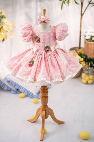 Berry First Birthday Dress