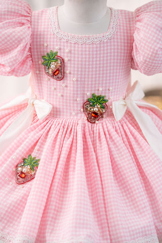 Berry First Birthday Dress