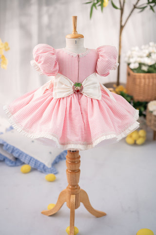 Berry First Birthday Dress