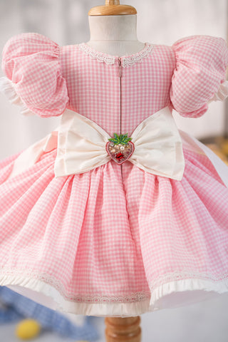Berry First Birthday Dress