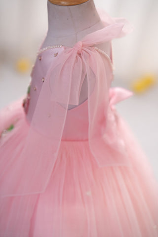 Strawberry Tie Up Dress