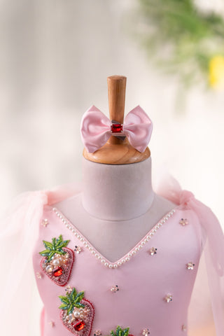 Strawberry Tie Up Dress