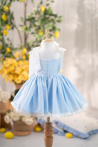 Lemon Gingham dress