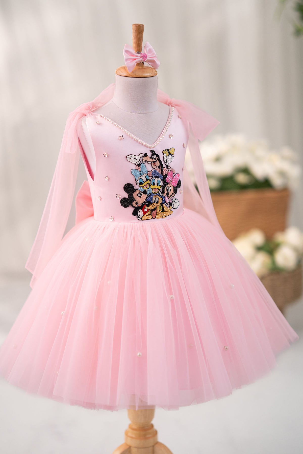Mickey Clubhouse Tie Up Dress