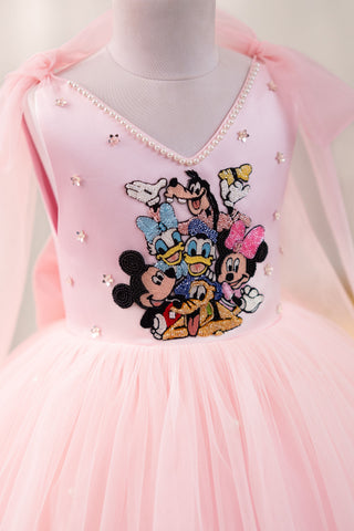 Mickey Clubhouse Tie Up Dress