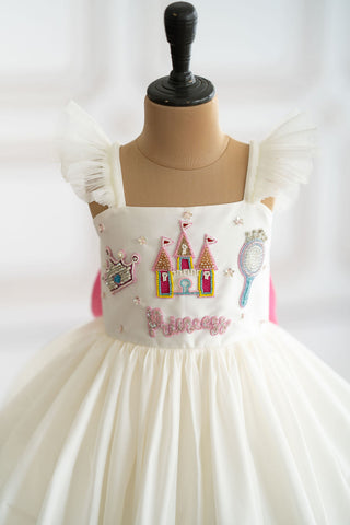 Princess taffeta dress