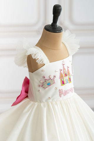 Princess taffeta dress