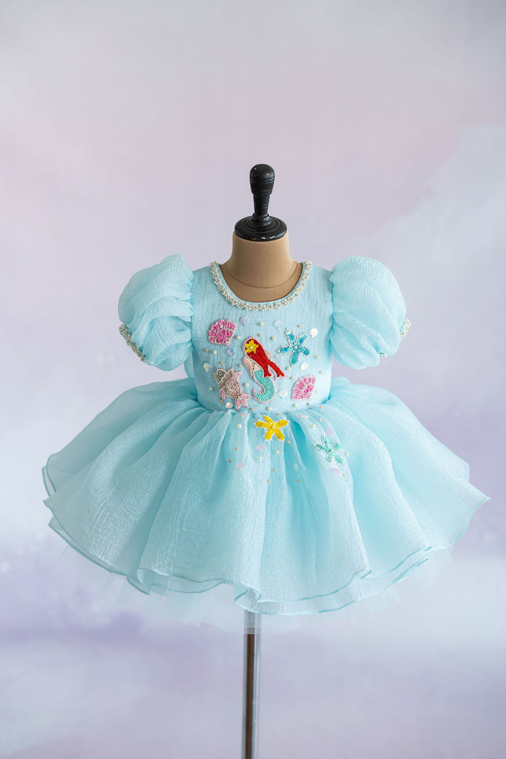 Mermaid flutter dress