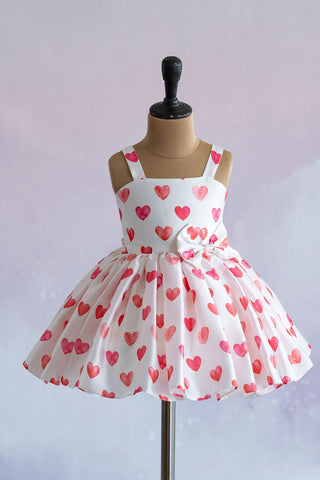 Heart strap dress