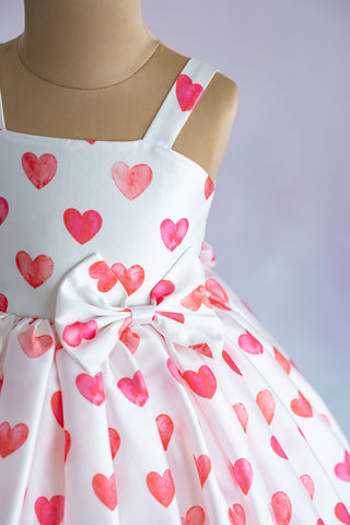 Heart strap dress