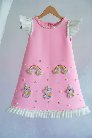 Unicorn a-line dress