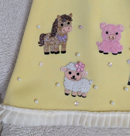 Farm Animals A-Line dress