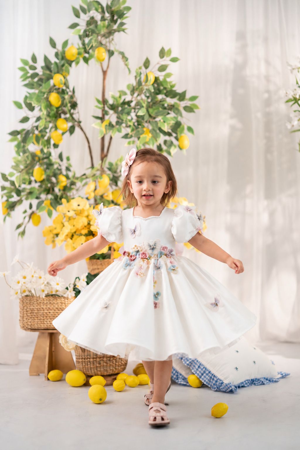 Flora Butterfly Dress  With Butterfly Wings