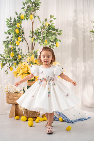 Flora Butterfly Dress  With Butterfly Wings